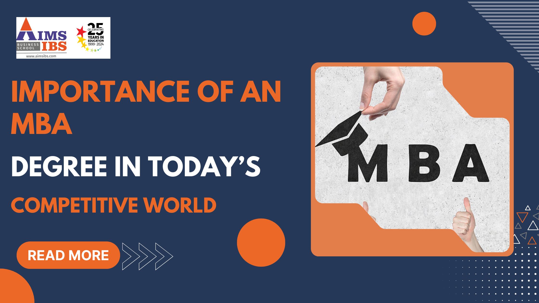 Importance of an MBA Degree
