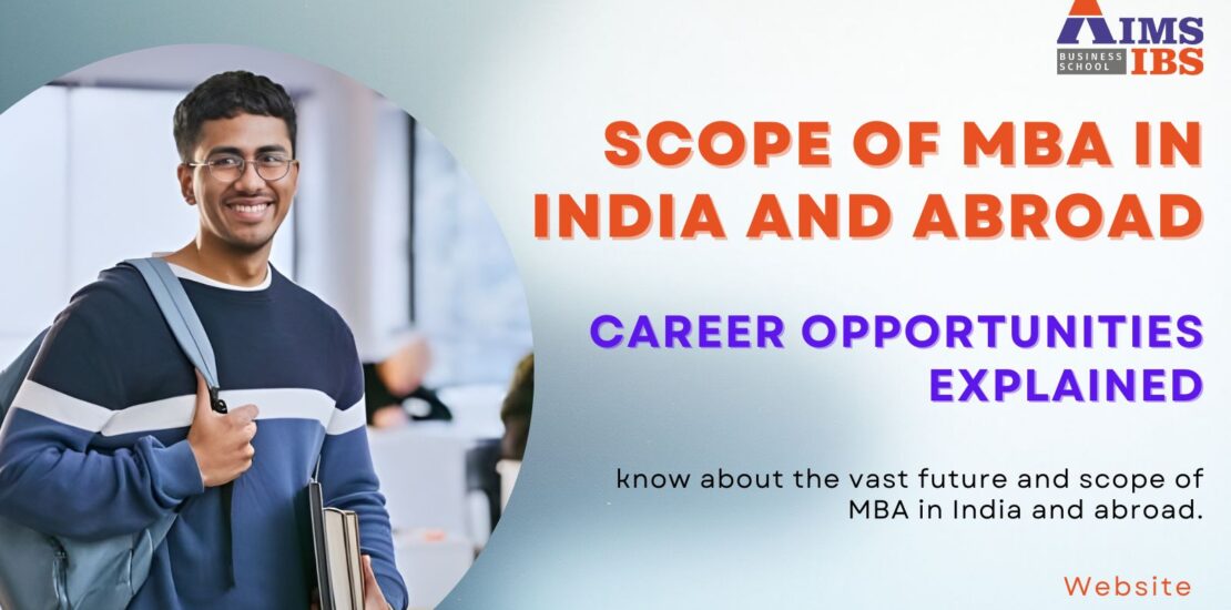 Scope of MBA in India and Abroad