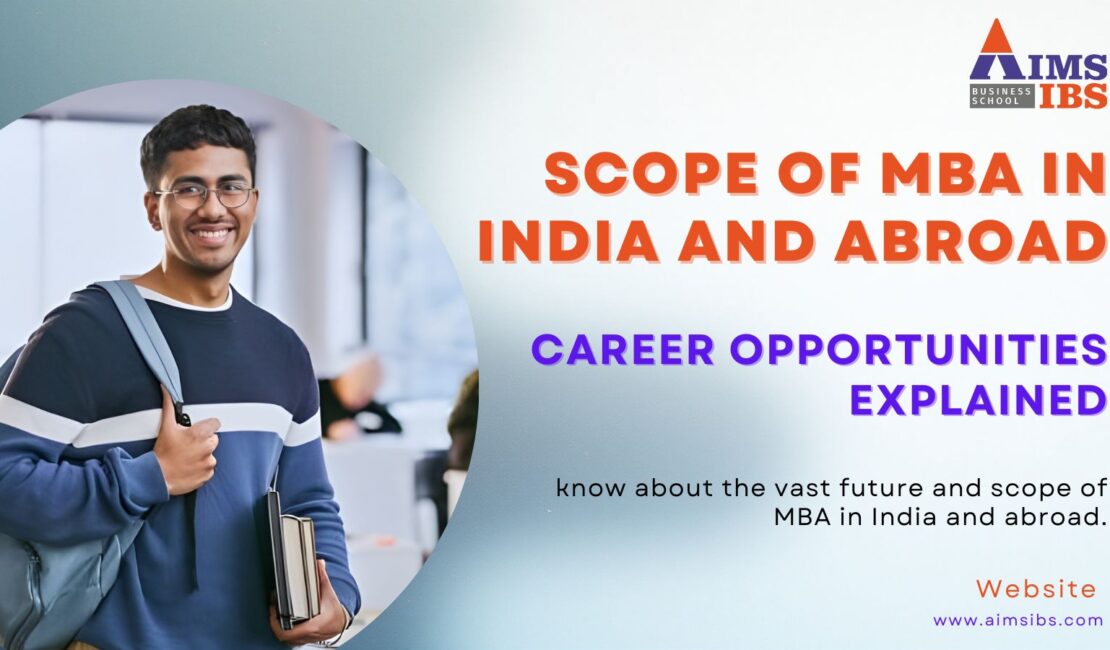 Scope of MBA in India and Abroad